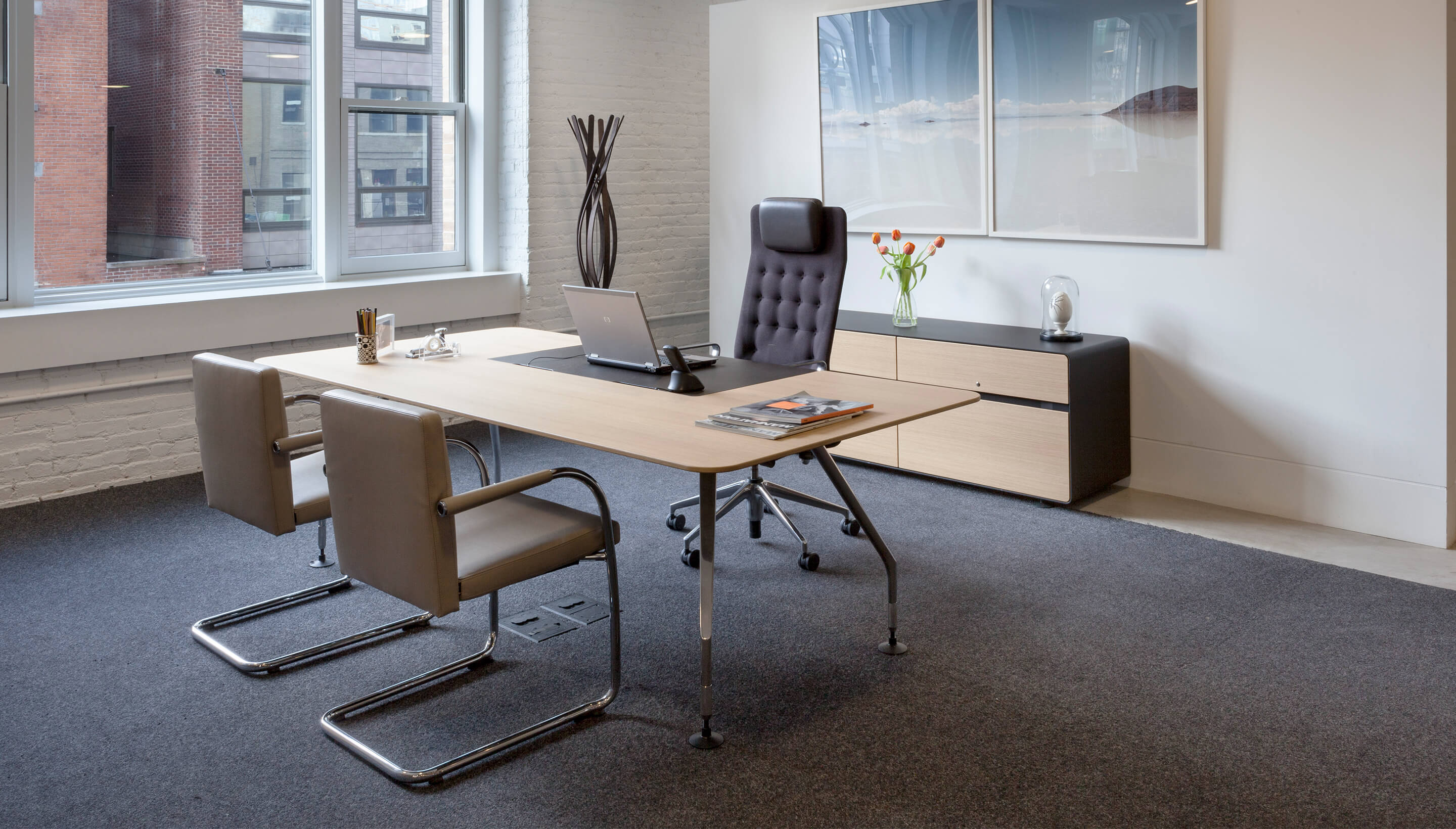 办公台|时尚中班台|办公家具|华体会体育官方在线官网家具|Ad Hoc 办公台